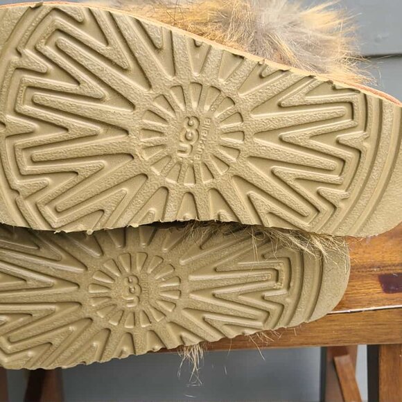 UGG Australis Foxy Suede Shearling UGG Boots size 8 - Picture 6 of 15